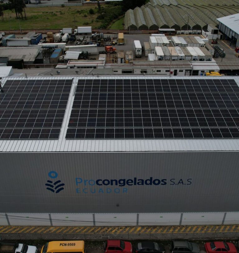 Procongelados aporta a la reducción del CO2 con su nueva planta solar